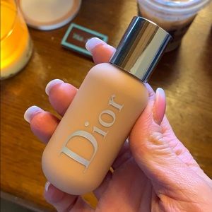 Dior backstage foundation.